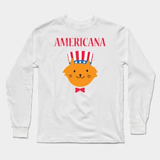 Independence Dat Fourth of July Americana Long Sleeve T-Shirt